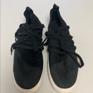STEVE MADDEN LANCER‎ BLACK SNEAKERS SIZE 9M